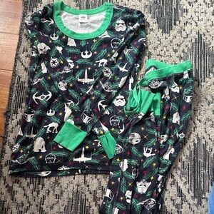 Hanna Andersson Star Wars Pajama Set - Navy and Green